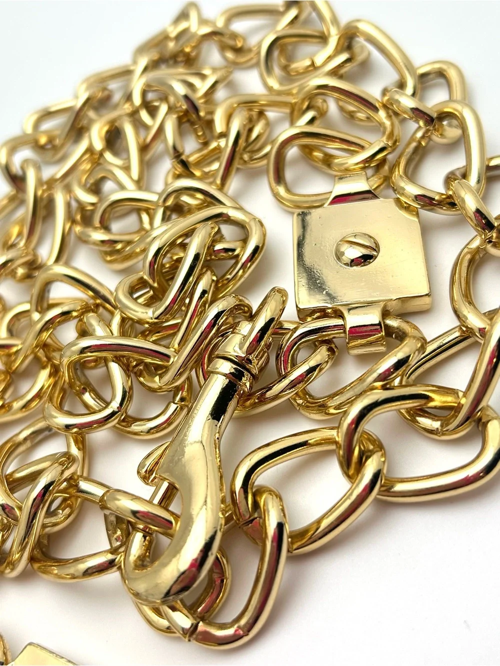 Michael Kors Gold Link Belt L 44”